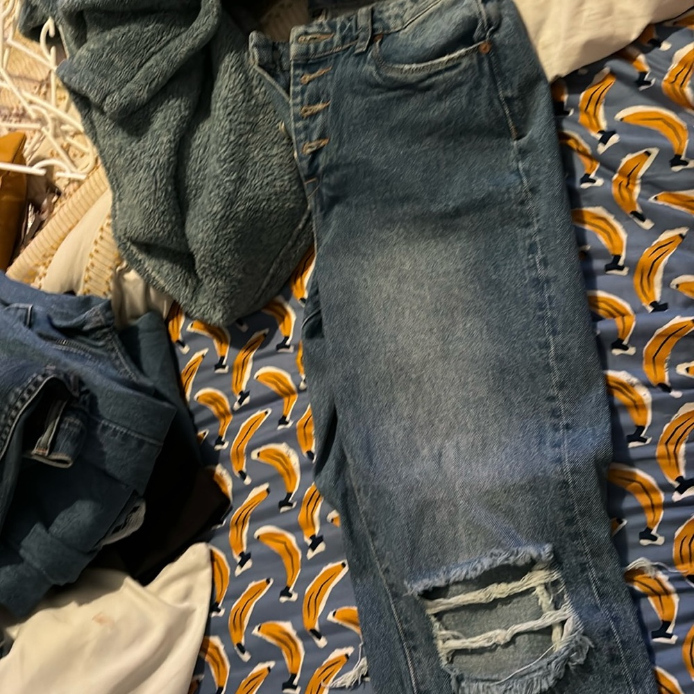 Blank NYC blue jeans